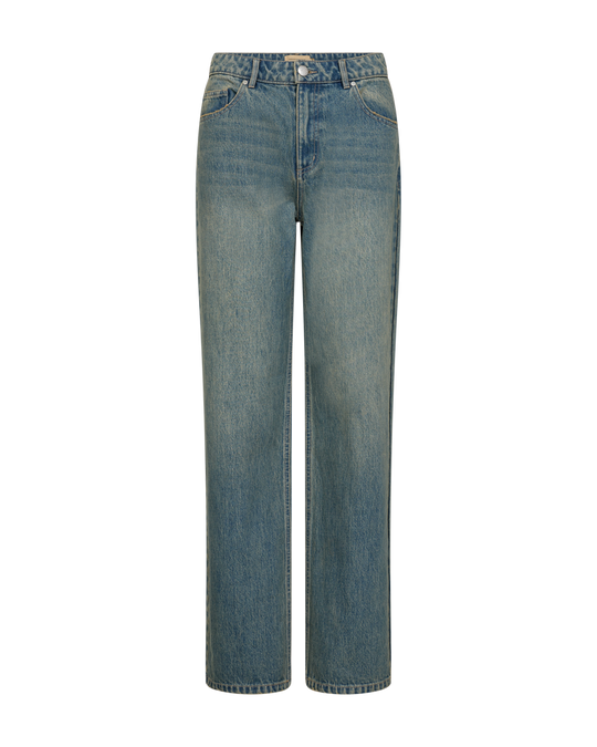 CMJEANNE – HOCH TAILLIERTE JEANS IN BLAU