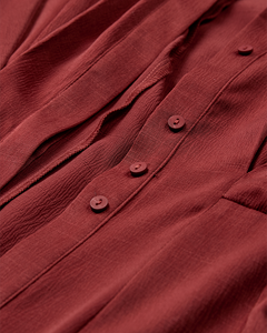 CMVIANNA - KLEID IN ROT