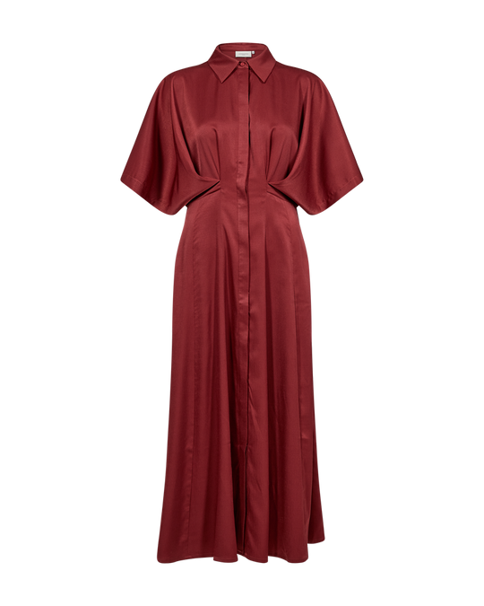 CMVIANNA - KLEID IN ROT