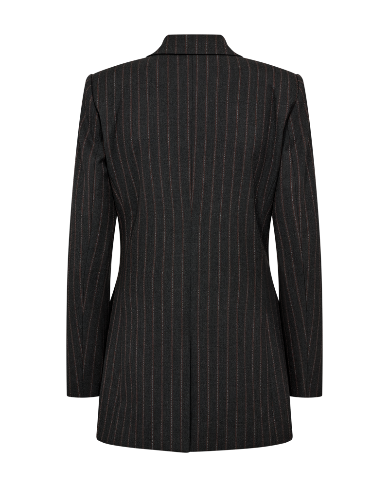 CMTAILOR – DOPPELREIHIGER BLAZER IN SCHWARZ UND  ROT