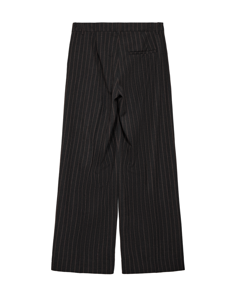 CMTAILOR – HOCH TAILLIERTE HOSE IN SCHWARZ UND  ROT