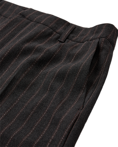 CMTAILOR – HOCH TAILLIERTE HOSE IN SCHWARZ UND  ROT