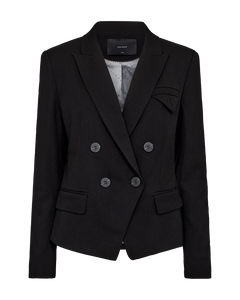 CMTAILOR – KURZER DOPPELREIHIGER BLAZER IN SCHWARZ