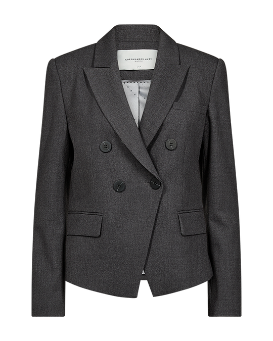CMTAILOR – KURZER DOPPELREIHIGER BLAZER IN GRAU