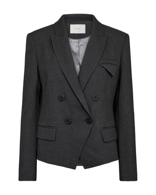 CMTAILOR – KURZER DOPPELREIHIGER BLAZER IN GRAU