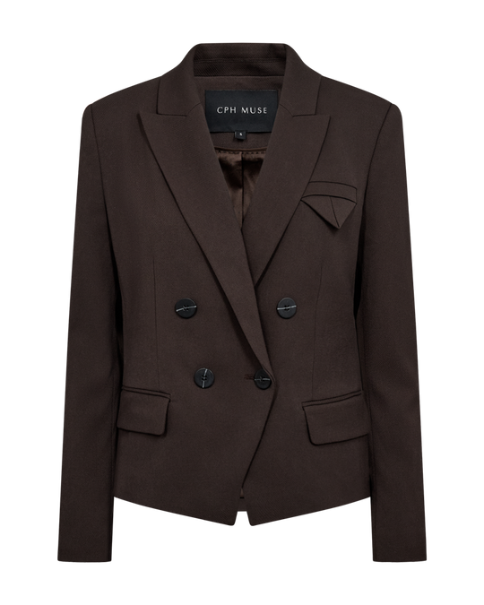 CMTAILOR – ZWEIREIHIGER BLAZER IN BRAUN