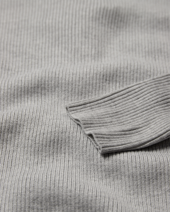 CMVERA – PULLOVER MIT KNÖPFEN IN GRAU