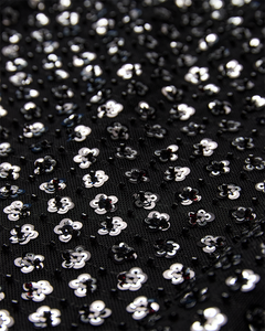 CMDECO – Langer Rock aus Mesh-Qualität IN SCHWARZ