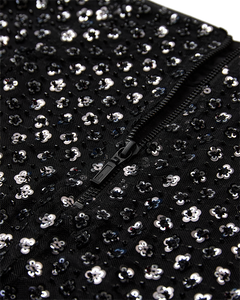 CMDECO – Langer Rock aus Mesh-Qualität IN SCHWARZ