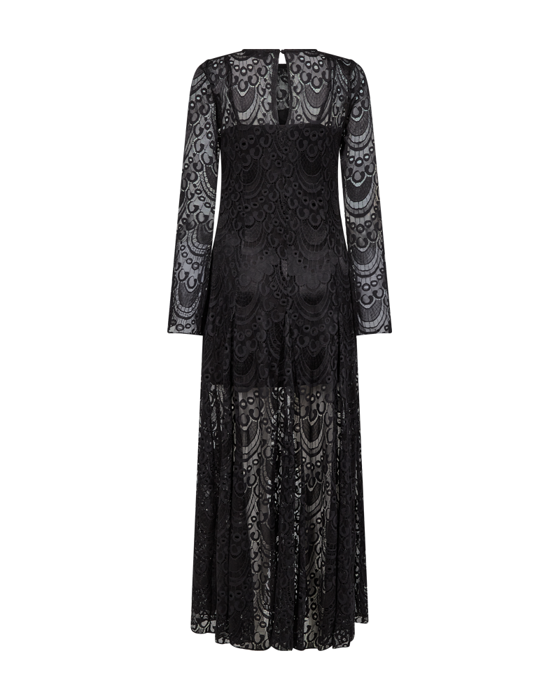 CMLACIE – KLEID MIT SPITZE IN SCHWARZ