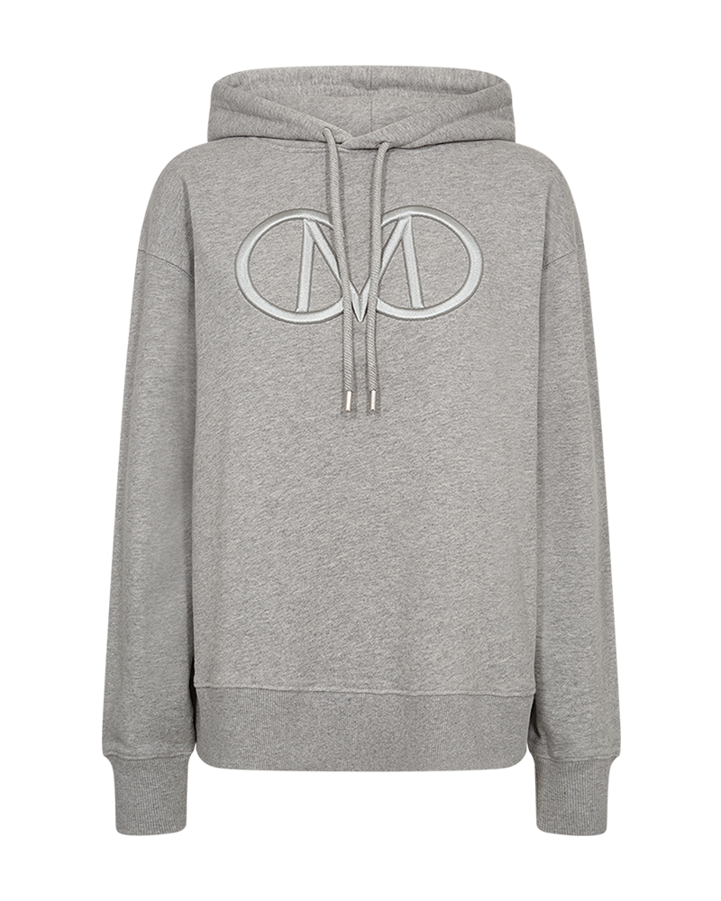 CMROCO – SWEATSHIRT MIT LOGOSTICKEREI IN GRAU