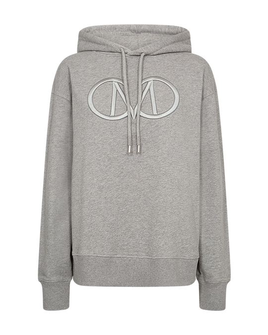 CMROCO – SWEATSHIRT MIT LOGOSTICKEREI IN GRAU