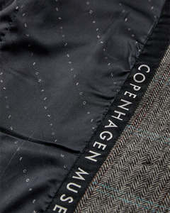 CMJADEN – BLAZER AUS WOLLMISCHUNG IN DUNKELGRAU MELANGE