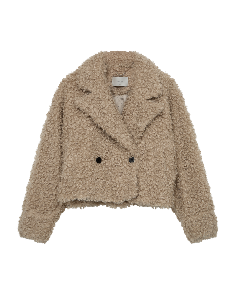 CMCURLY – JACKE IN BEIGE