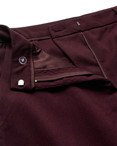CMTAILOR – HOCH TAILLIERTE HOSE IN ROT