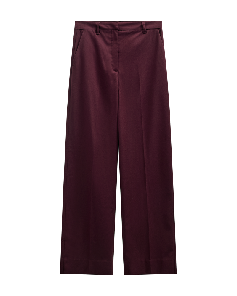CMTAILOR – HOCH TAILLIERTE HOSE IN ROT