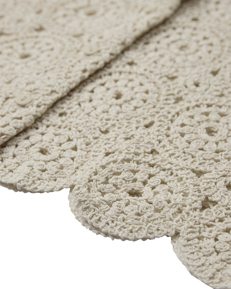 CMCROCHET – HÄKEL-SHIRT IN BEIGE