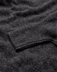 CMIBRA - PULLOVER MIT BALLONÄRMELN IN GRAU