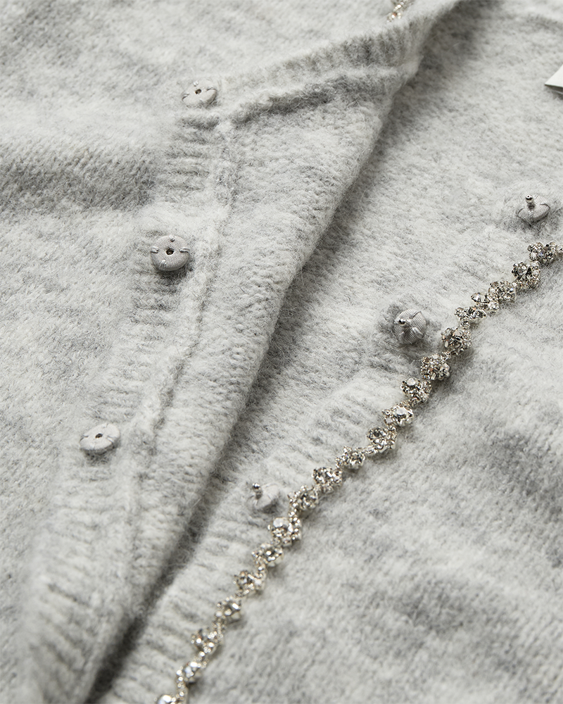 CMIBRA – CARDIGAN IN GRAU