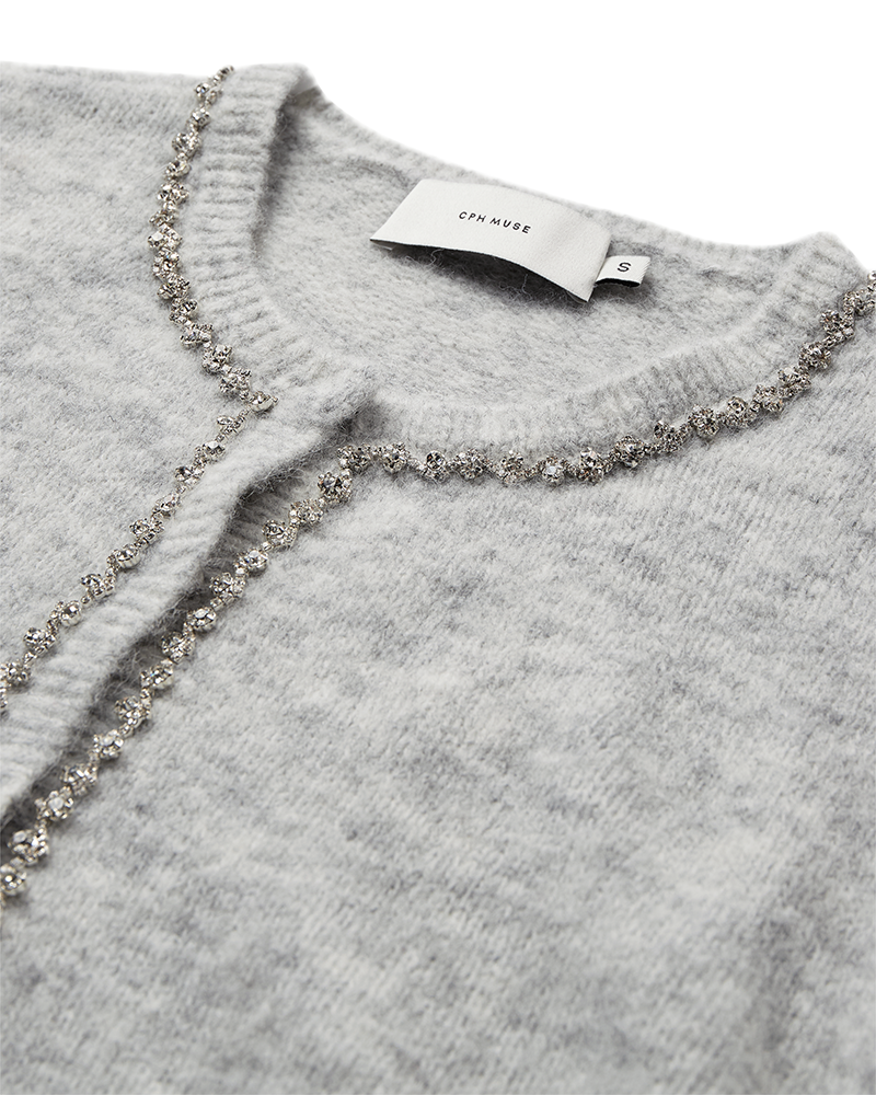 CMIBRA – CARDIGAN IN GRAU
