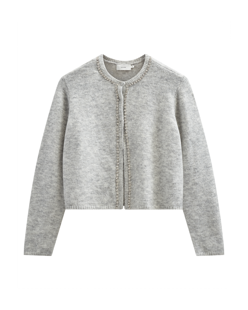 CMIBRA – CARDIGAN IN GRAU