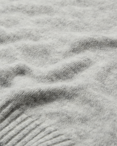 CMIBRA – GESTRICKTE WESTE MIT HOCHSCHLUSS IN GRAU
