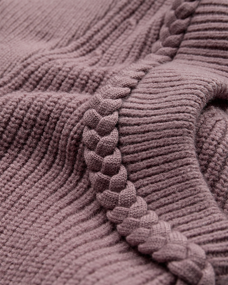 CMYARI - PULLOVER IN VIOLETT