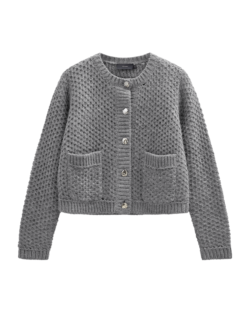 CMCOLETTE - CARDIGAN IN GRAU