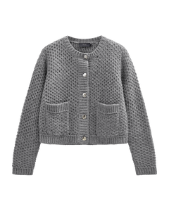 CMCOLETTE - CARDIGAN IN GRAU