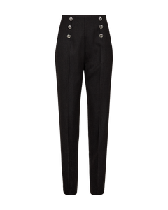 CMTAILOR – HOCHTAILLIERTE HOSE IN SCHWARZ