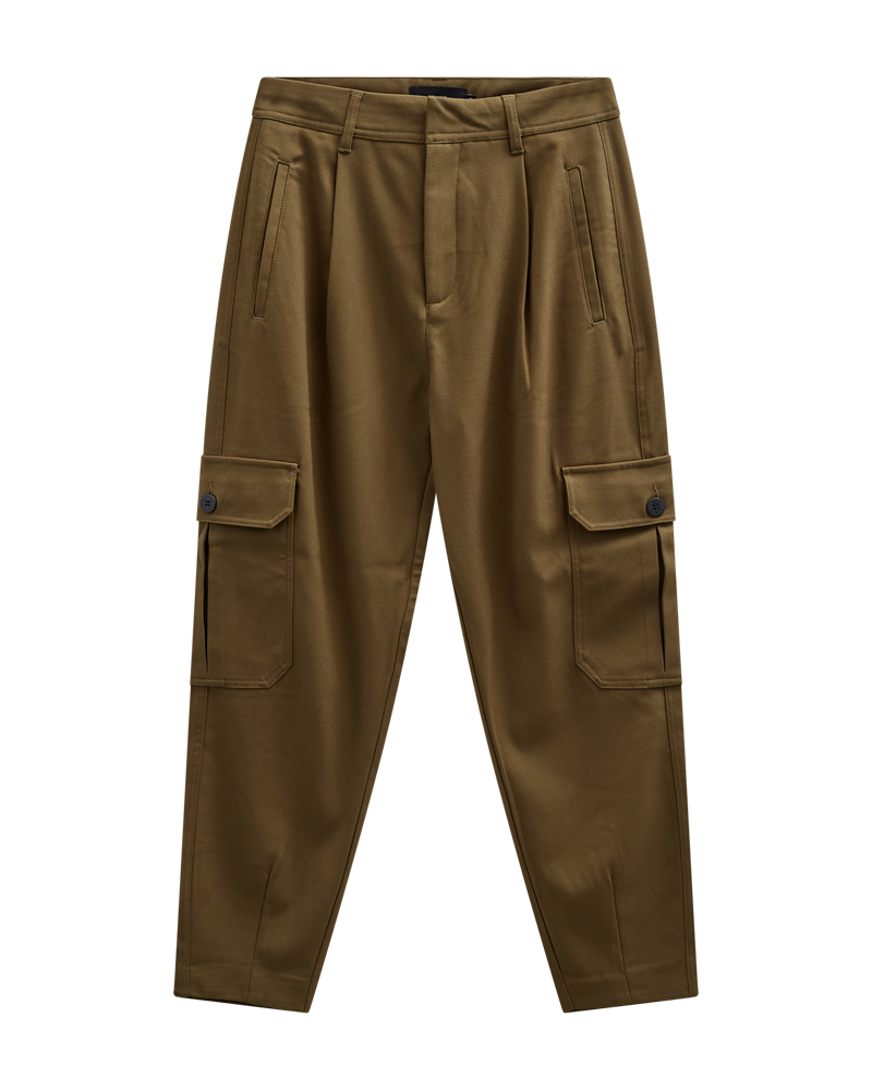 CMTAILOR – HOCHTAILLIERTE HOSE IN GRÜN