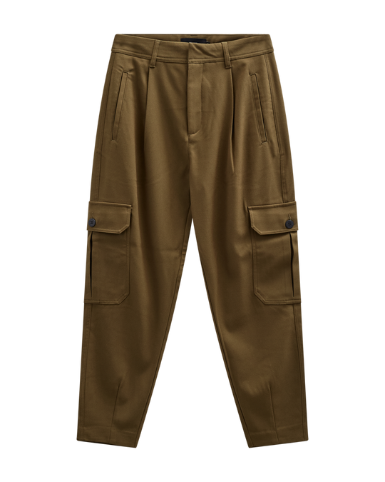 CMTAILOR – HOCHTAILLIERTE HOSE IN GRÜN