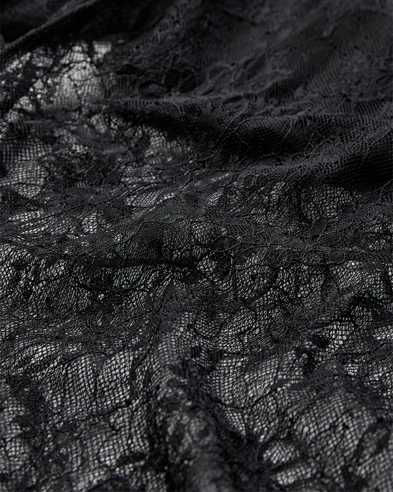 CMLEA – SPITZENHOSE IN SCHWARZ