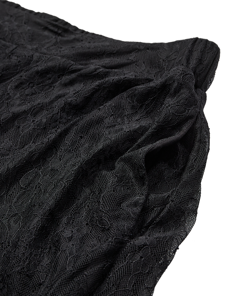 CMLEA – SPITZENHOSE IN SCHWARZ