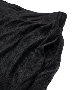 CMLEA – SPITZENHOSE IN SCHWARZ