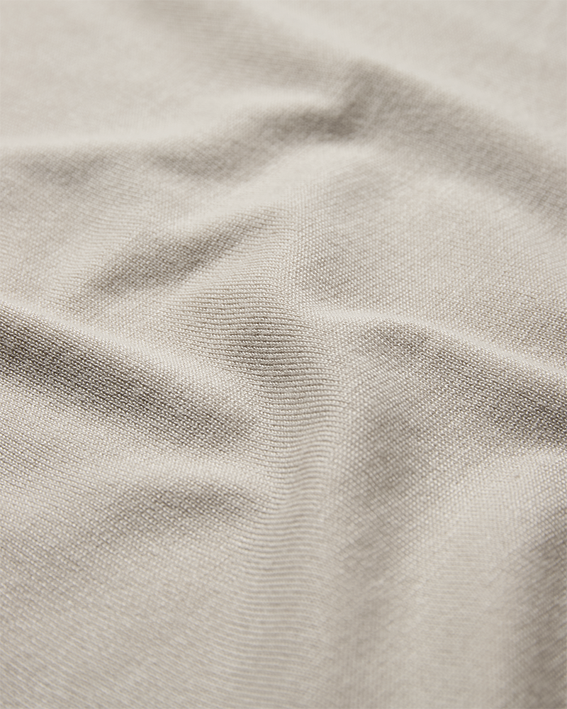 CMVERAN – OFF-SHOULDER PULLOVER IN BEIGE
