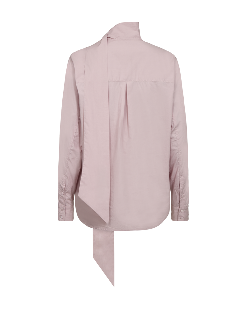 CMPOPLIN – HEMD MIT SCHALDETAIL IN VIOLETT
