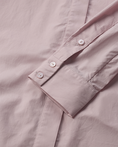 CMPOPLIN – HEMD MIT SCHALDETAIL IN VIOLETT