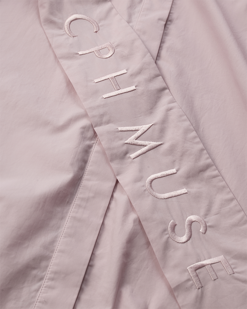 CMPOPLIN – HEMD MIT SCHALDETAIL IN VIOLETT