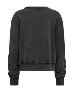 CMROCO – SWEATSHIRT MIT LOGO-DETAIL IN GRAU