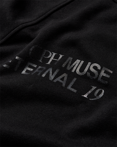 CMROCO – SWEATSHIRT MIT REISSVERSCHLUSS-DETAILS IN SCHWARZ