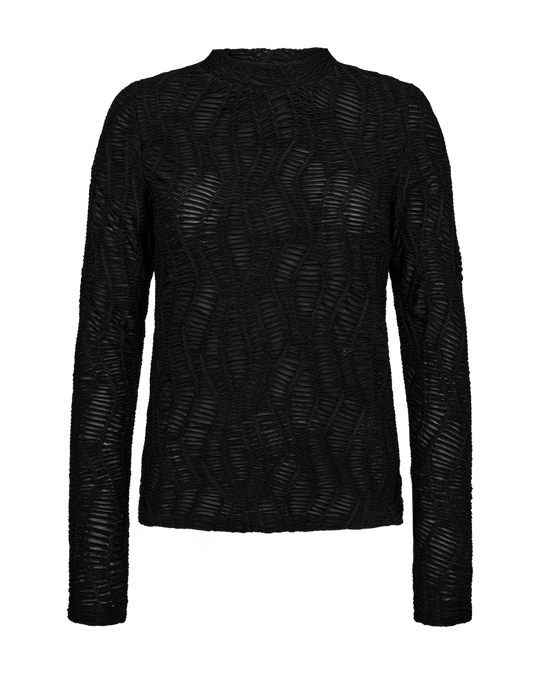 CMJERI – BLUSE IN SCHWARZ