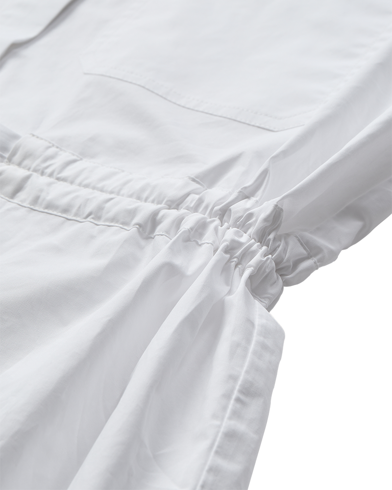 CMCRIPS - HEMD MIT VERSTELLBAREM RIEMEN IN WEISS