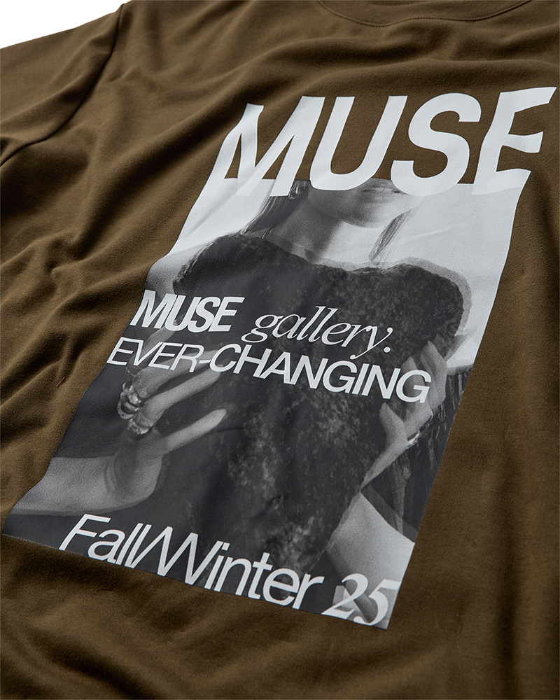 CMMUSE - OVERSIZED T-SHIRT MIT PRINT IN GRÜN