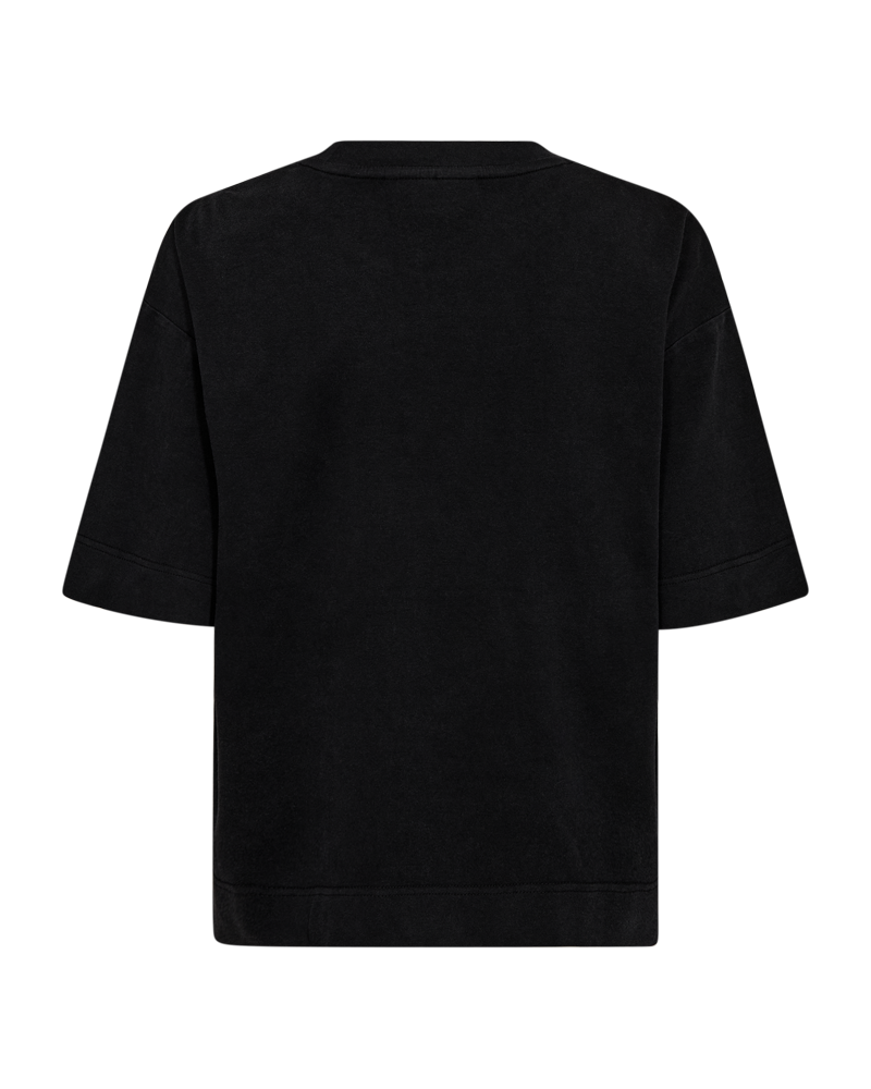 CMMUSE - T-SHIRT IN SCHWARZ