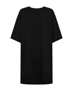 CMMUSE – KLEID MIT PRINT IN SCHWARZ