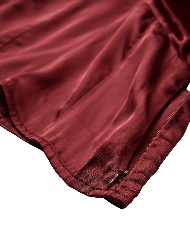 CMSABRINA - BLUSE IN ROT