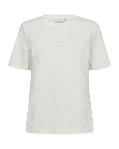 CMMUSE - T-SHIRT IN WOLLWEISS