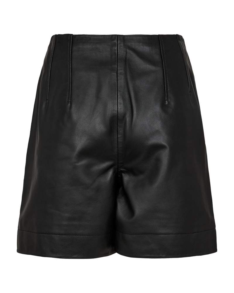 CMROYAL – LEDERSHORTS IN SCHWARZ