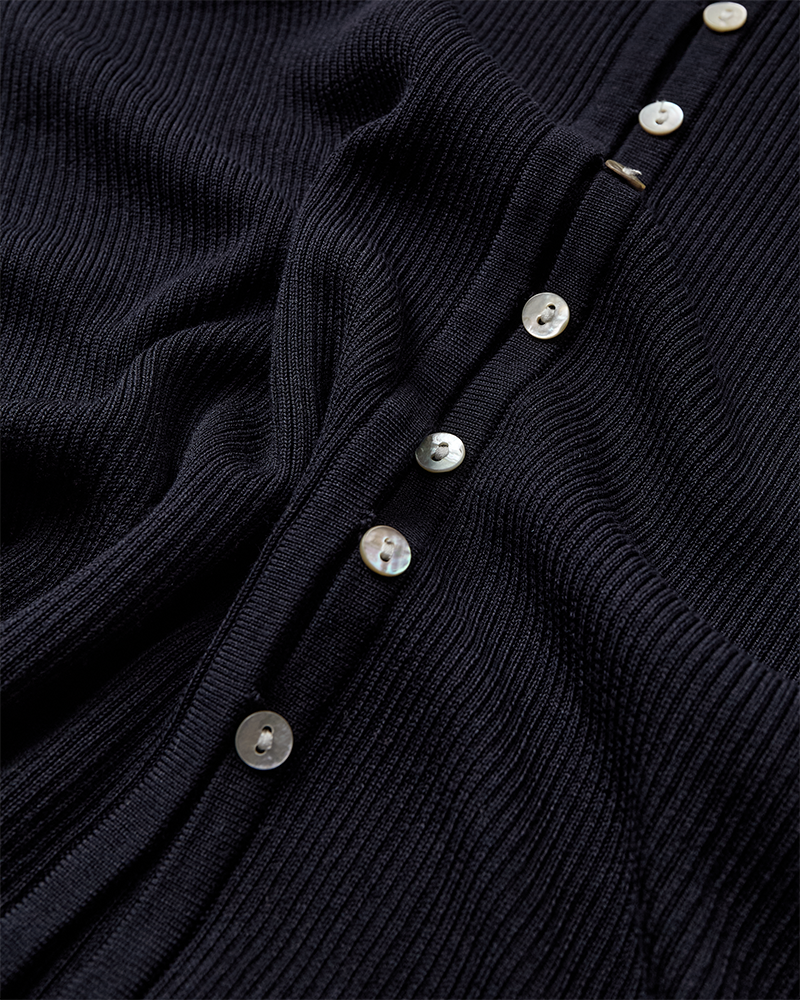 CMCONNIE – CARDIGAN MIT KNÖPFEN IN BLAU